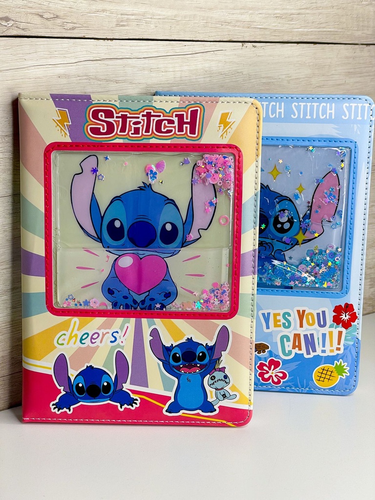 Cuaderno stitch cuadriculado