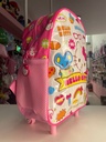 Mochila carrito hello kitty 12"