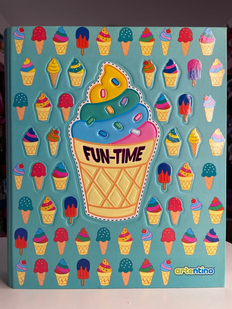 Carpeta helado A4 ink drop