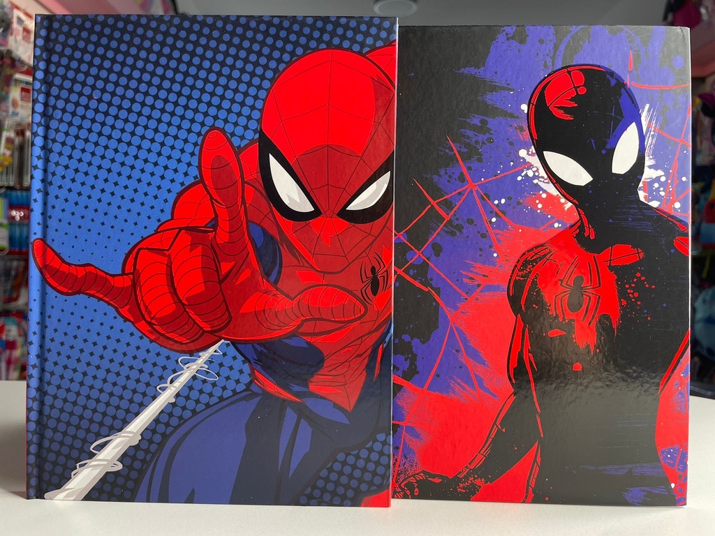 Cuaderno spiderman 16x21 mooving