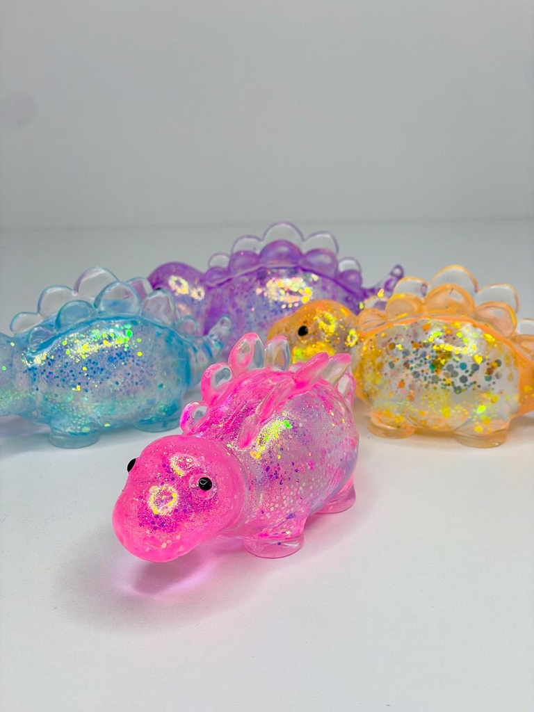 Squishy dinosaurio moldeable