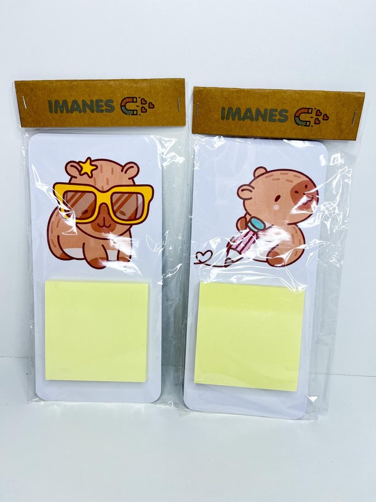 Anotador iman capybara