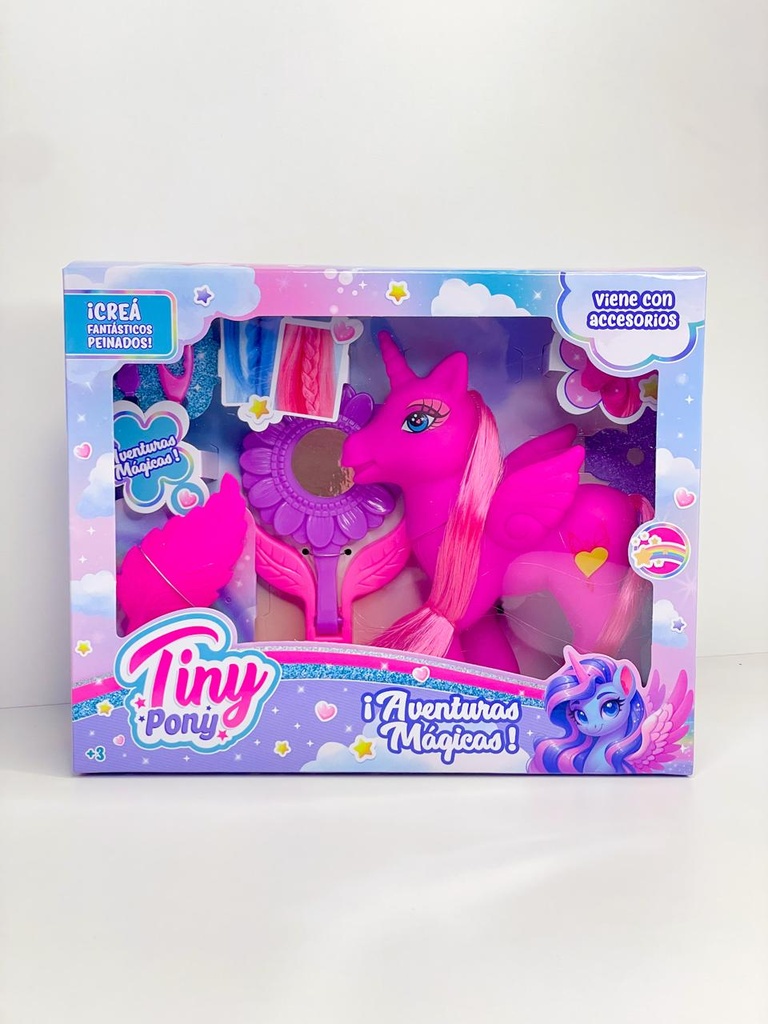 Pony con accesorios tiny