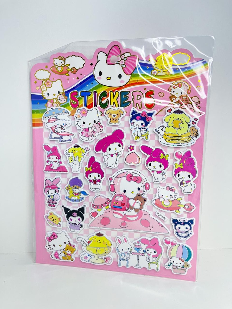 Stickers 3D sanrio