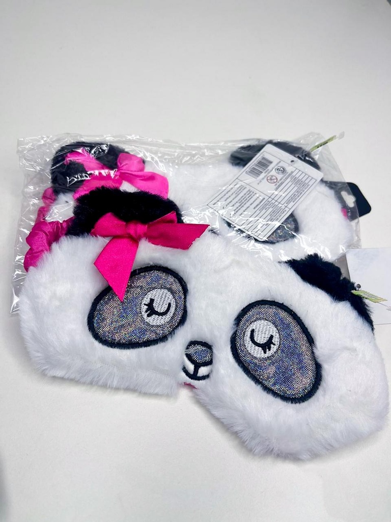 Antifaz panda y gato