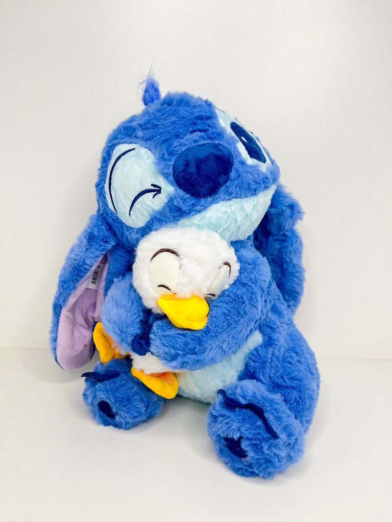 Peluche stitch con pato 30cm