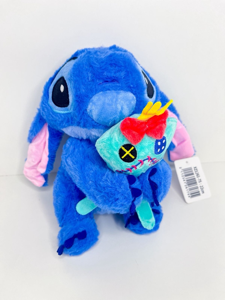 Peluche stitch con muñeca trapos 22cm