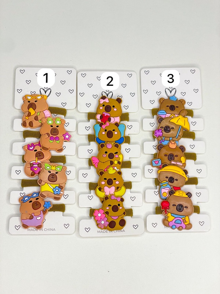 Colita de pelo capybara x5