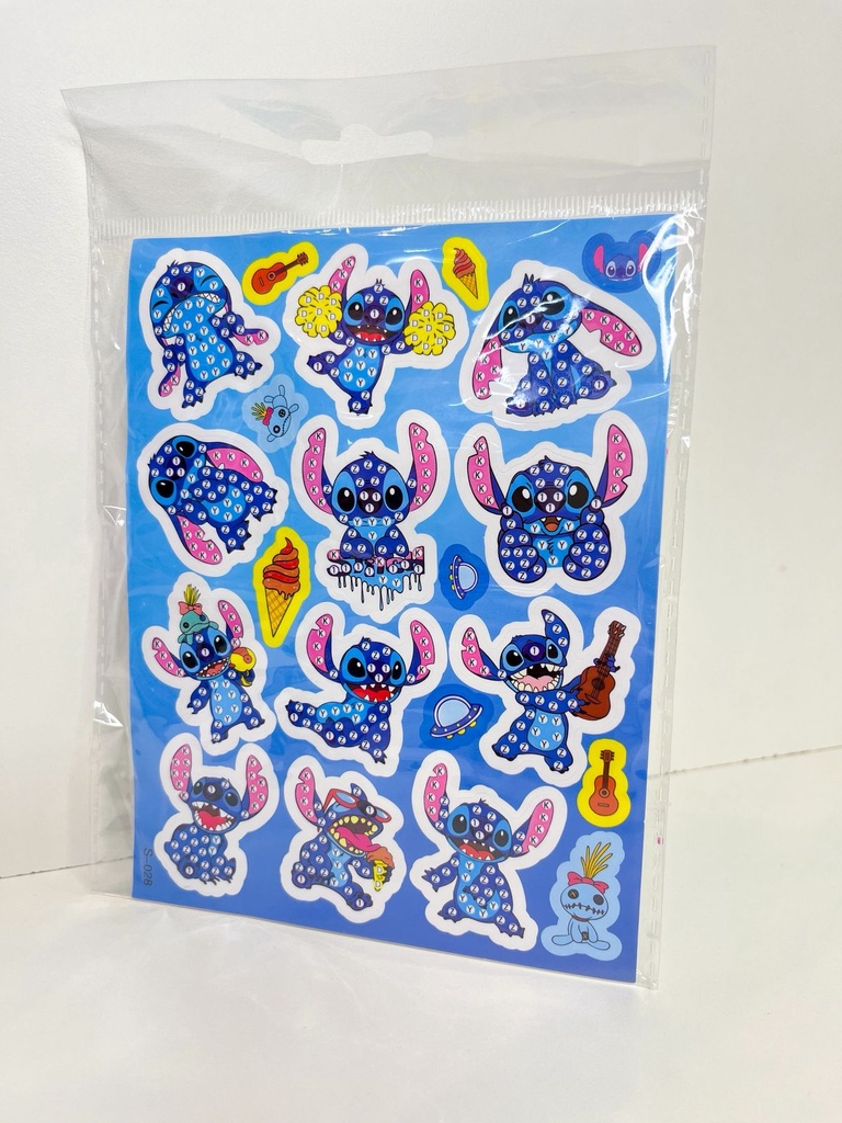 Diamond strass sticker stitch