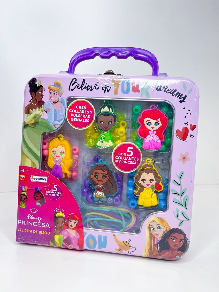 Caja para armar pulseras princesas