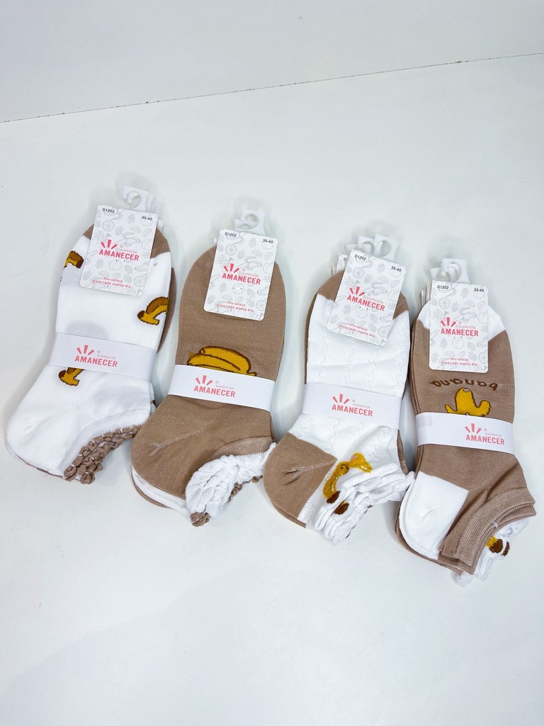 Pack medias banana x12