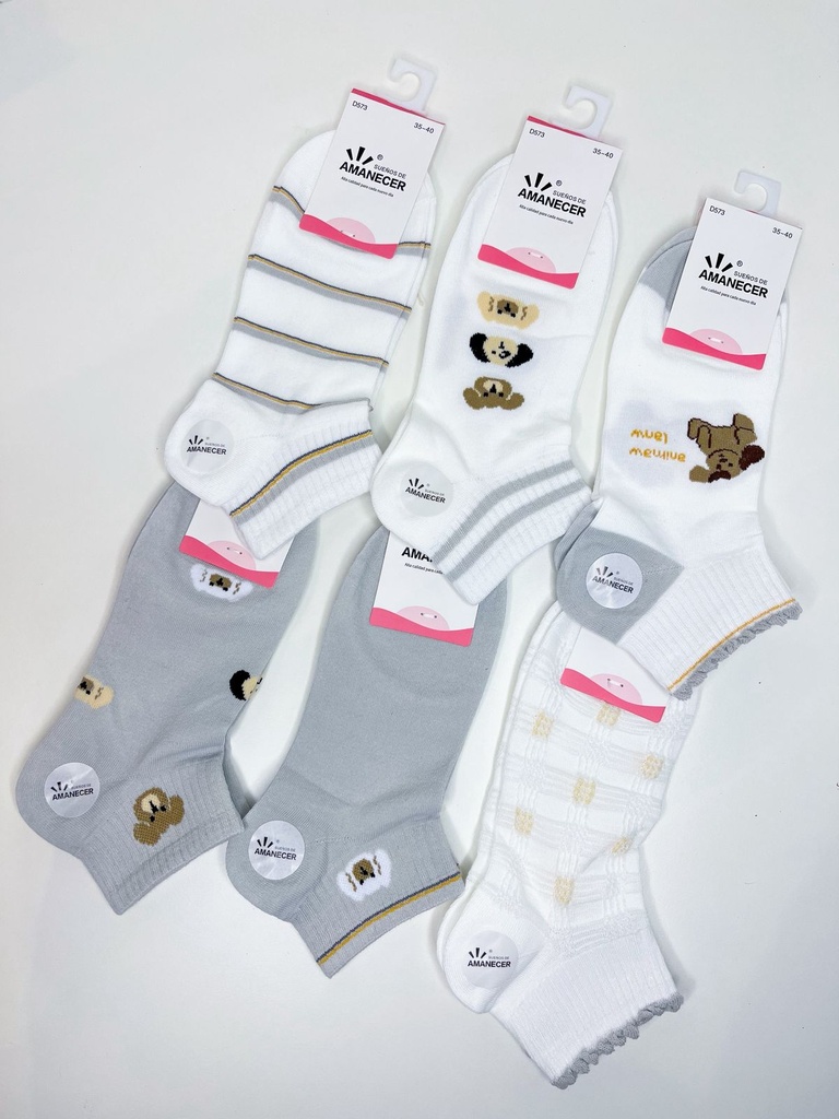 Pack medias perrito soquete x12