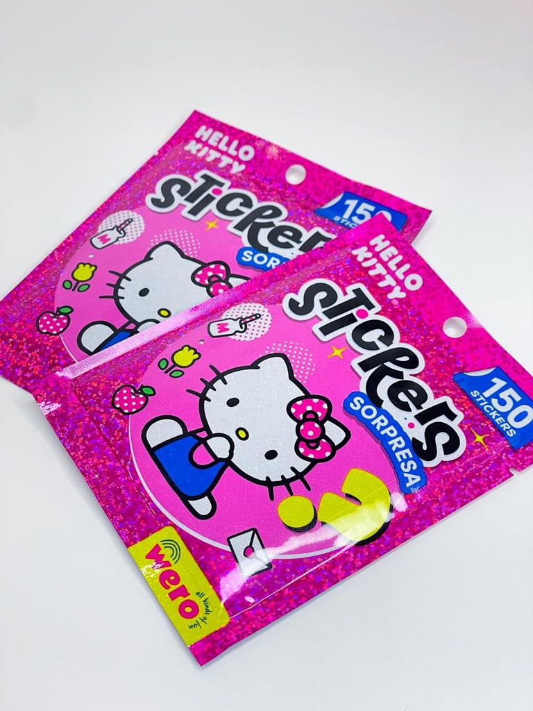 Sobre sticker sorpresa kitty x150