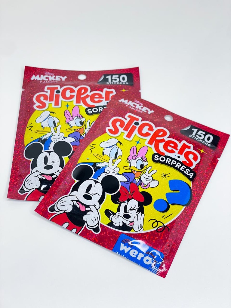 Sobre sticker sorpresa mickey x150