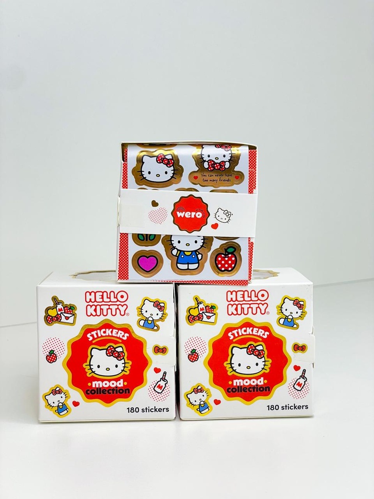 Cubo de 180 sticker kitty