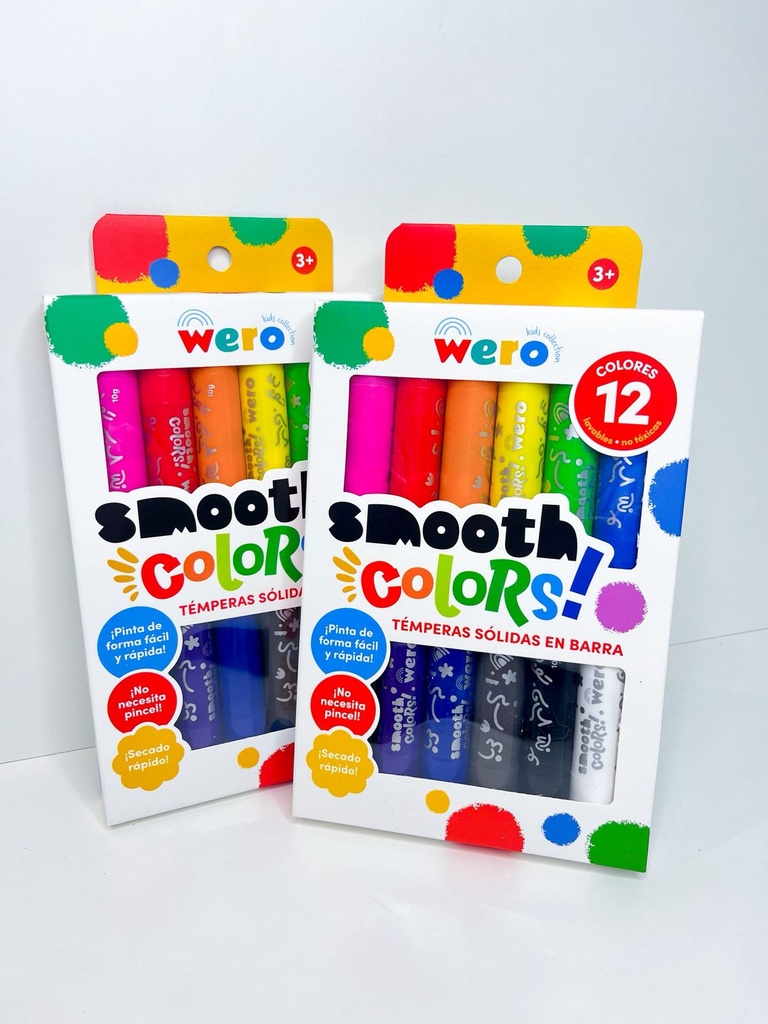 Tempera solida en barra x12