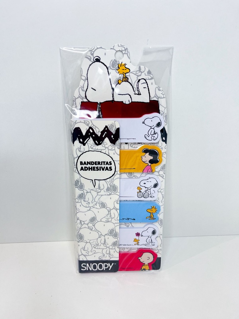 Post it snoopy banderitas 6x30h