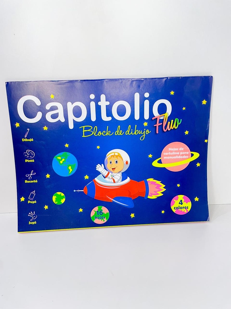 Block de dibujo fluo N°5