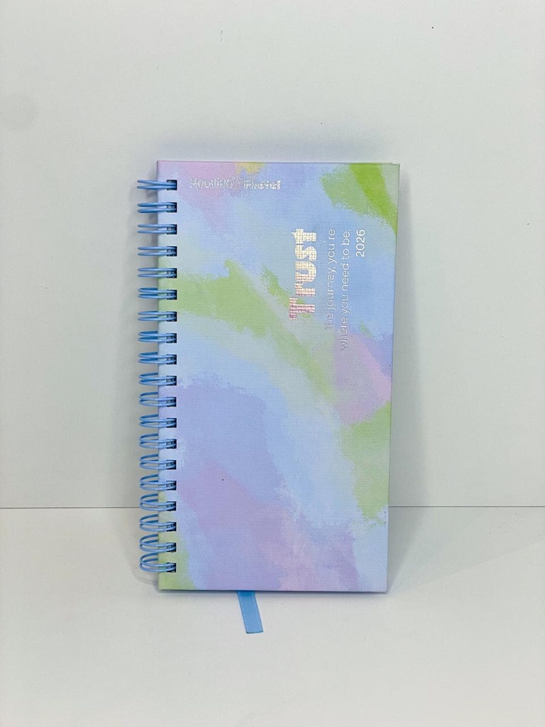 Agenda pocket pastel 2026