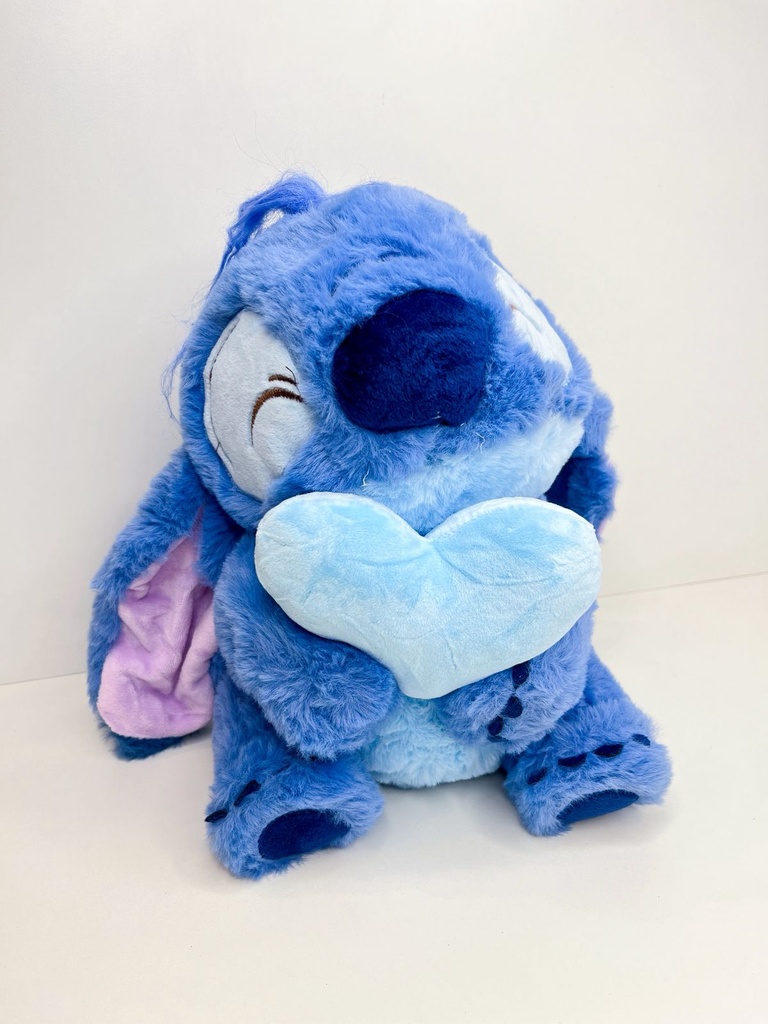 Peluche stitch con corazon 30cm