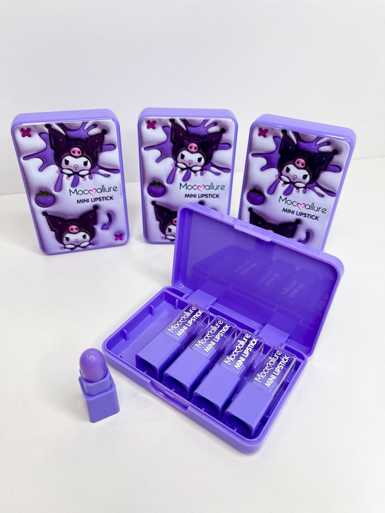 Set de labiales kuromi