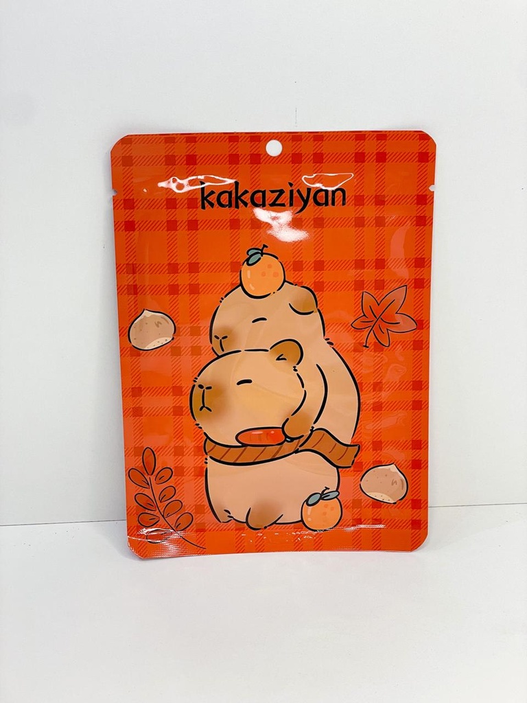 Mascarilla skincare capybara