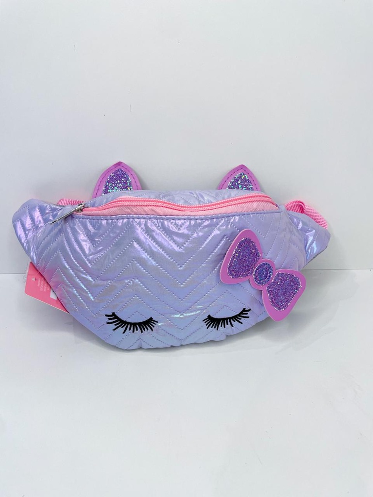 Riñonera infantil con moño y orejas trendy