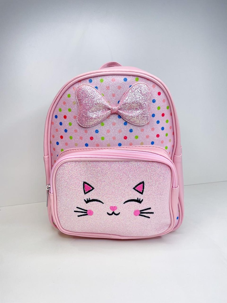 Mochila infantil con diseño de gato