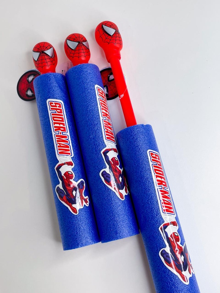 Lanzador de agua spiderman