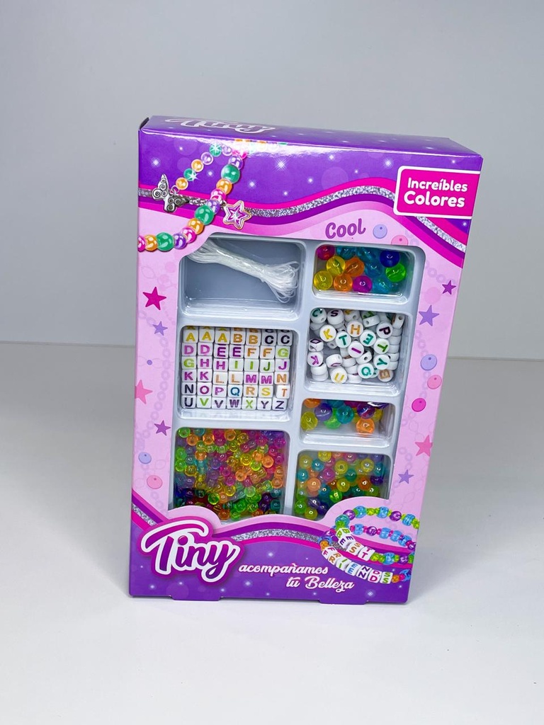 Set bijou letras tiny