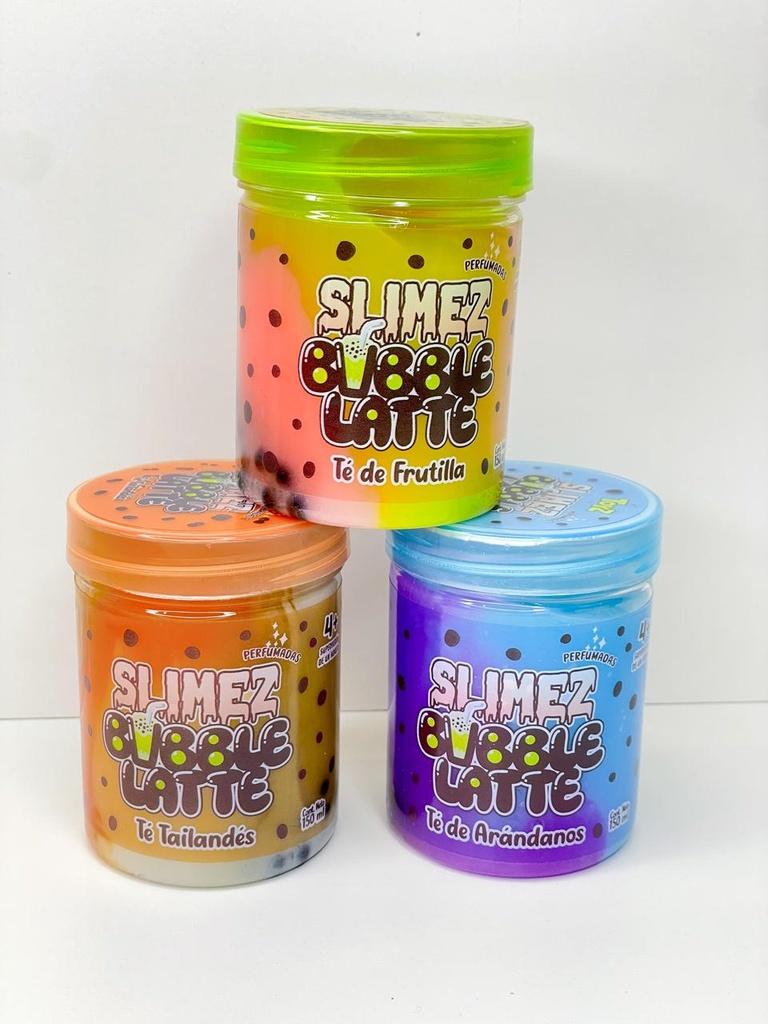 Slime bubble latte
