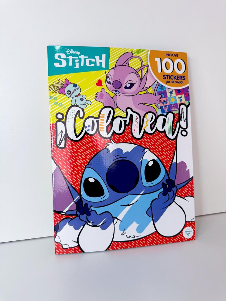 Libro stitch colorea
