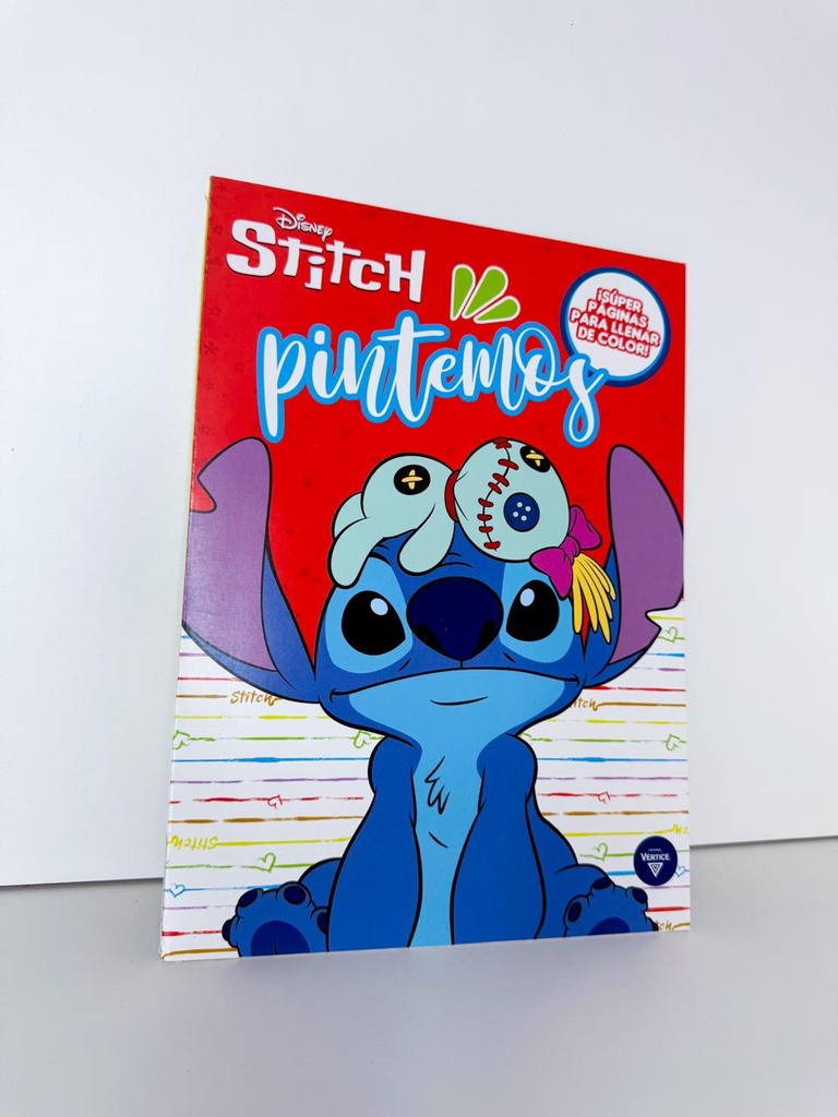 Libro stitch pintemos