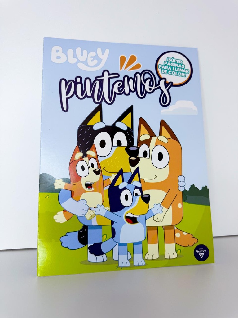 Libro bluey pintemos