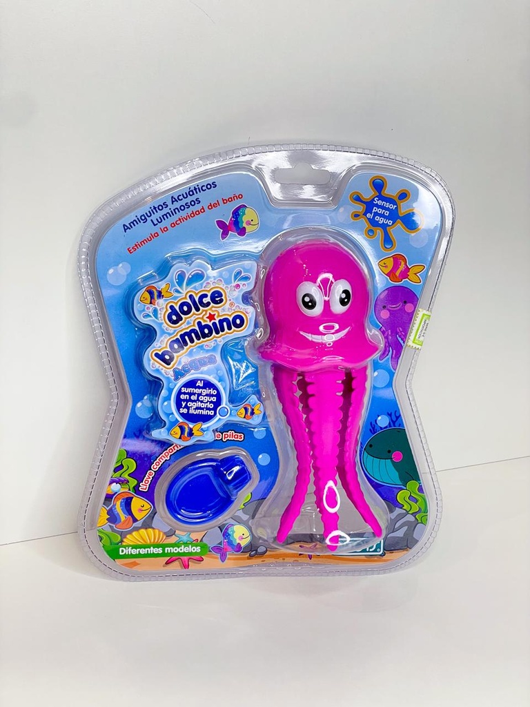 Medusa acuatica luminosa