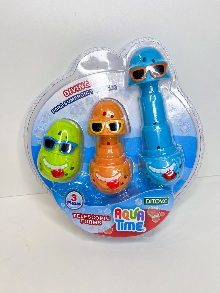 Juego de agua telescopico