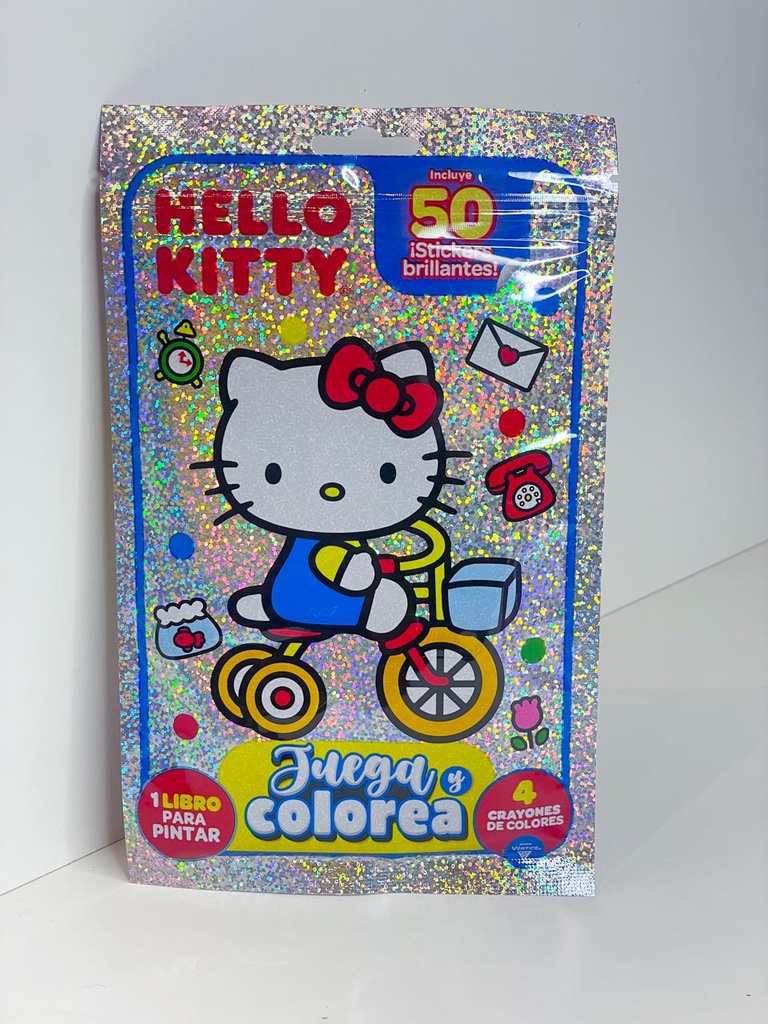 Juega y colorea libro para pintar + stickers