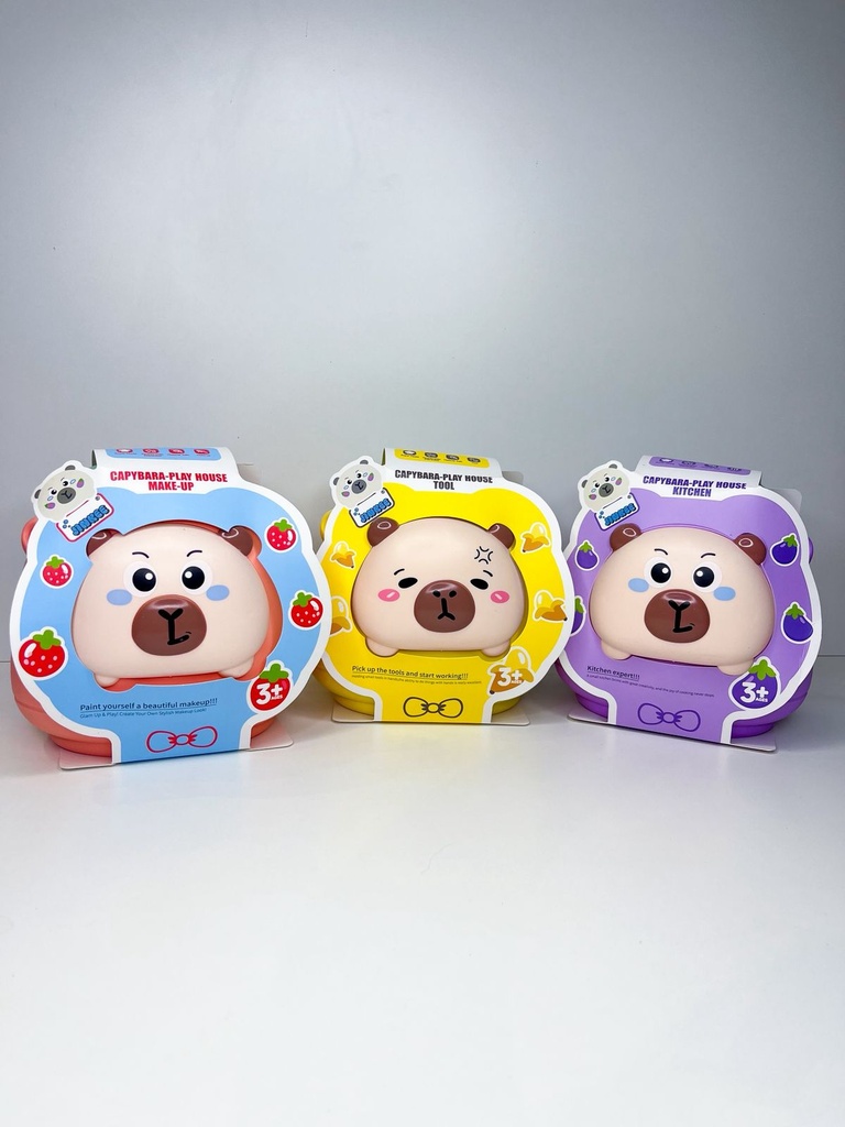 Capybara set juego para armar