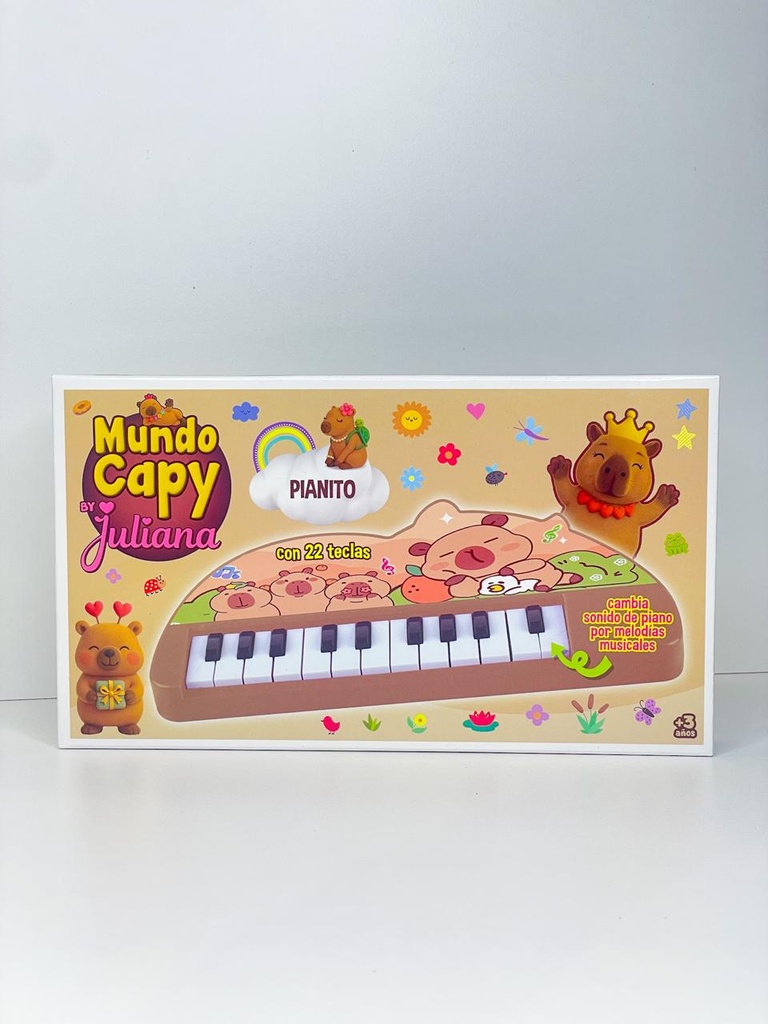 Piano chico capybara juliana