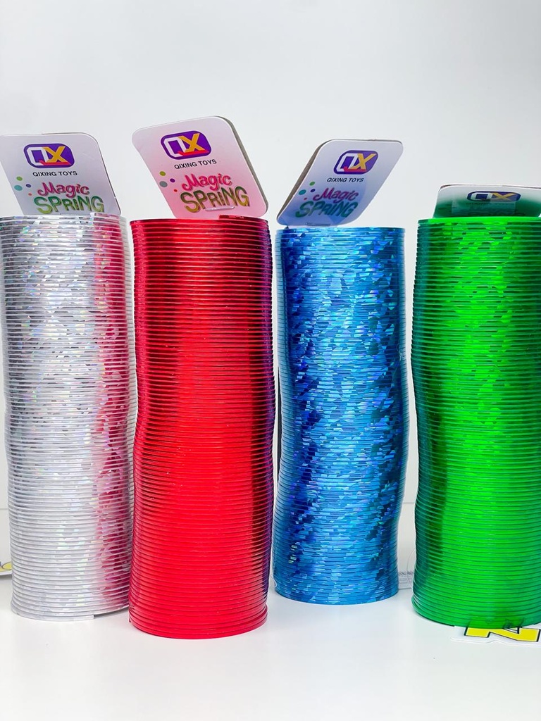 Resortes metalizados toyz