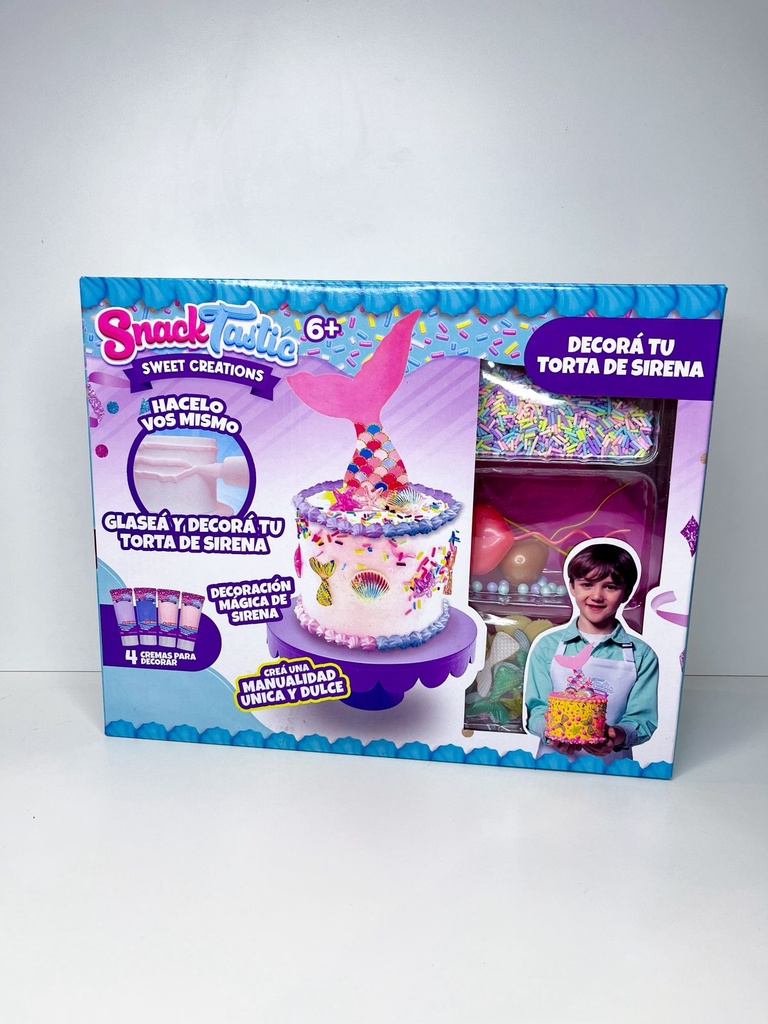 Decora tu torta snack tastic