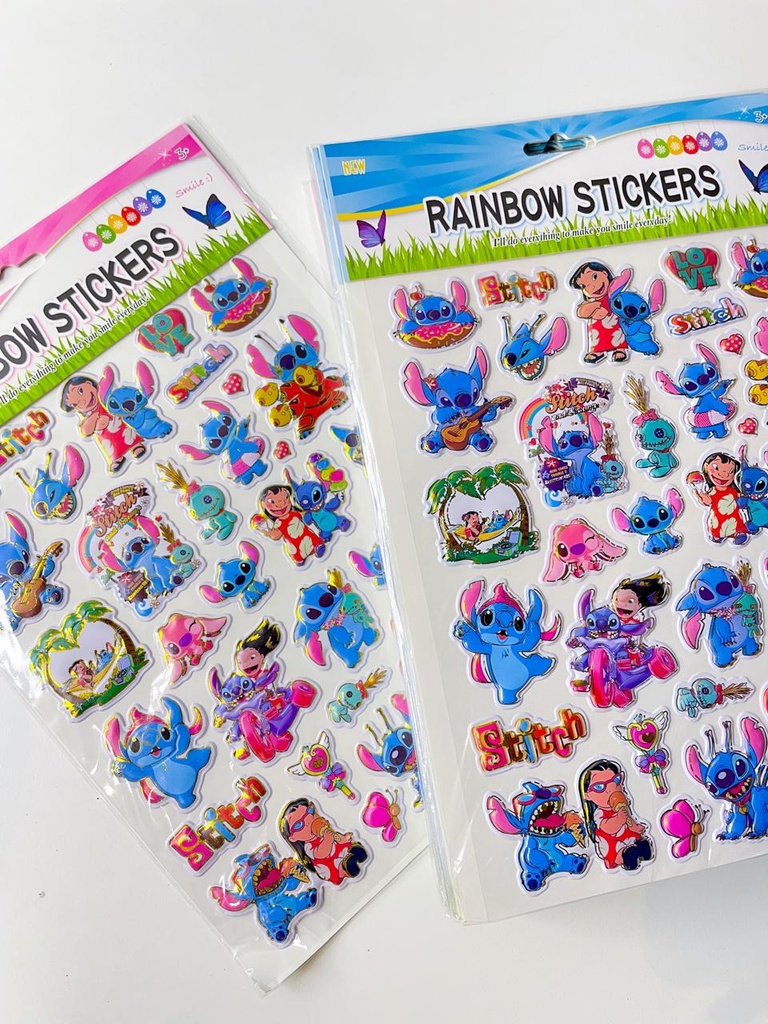 Plancha de sticker stitch