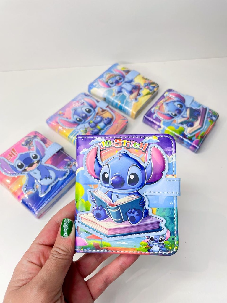 Libreta stitch solapa con imán