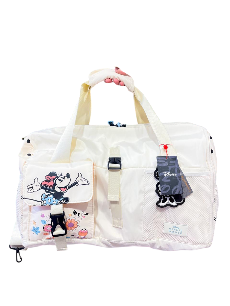 Bolso disney minnie crema 17.5"