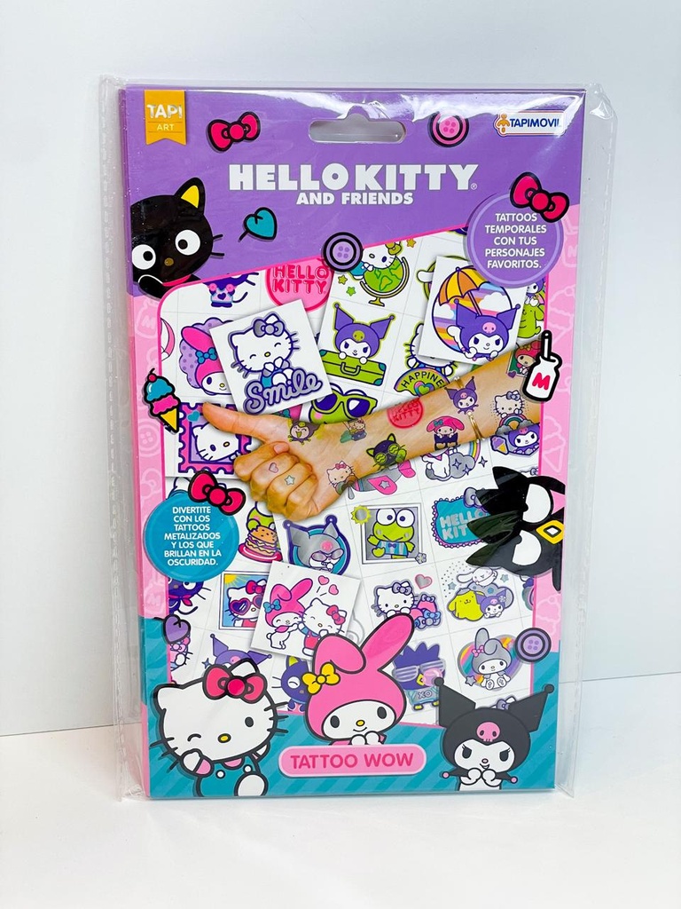 Tattoo temporales sanrio