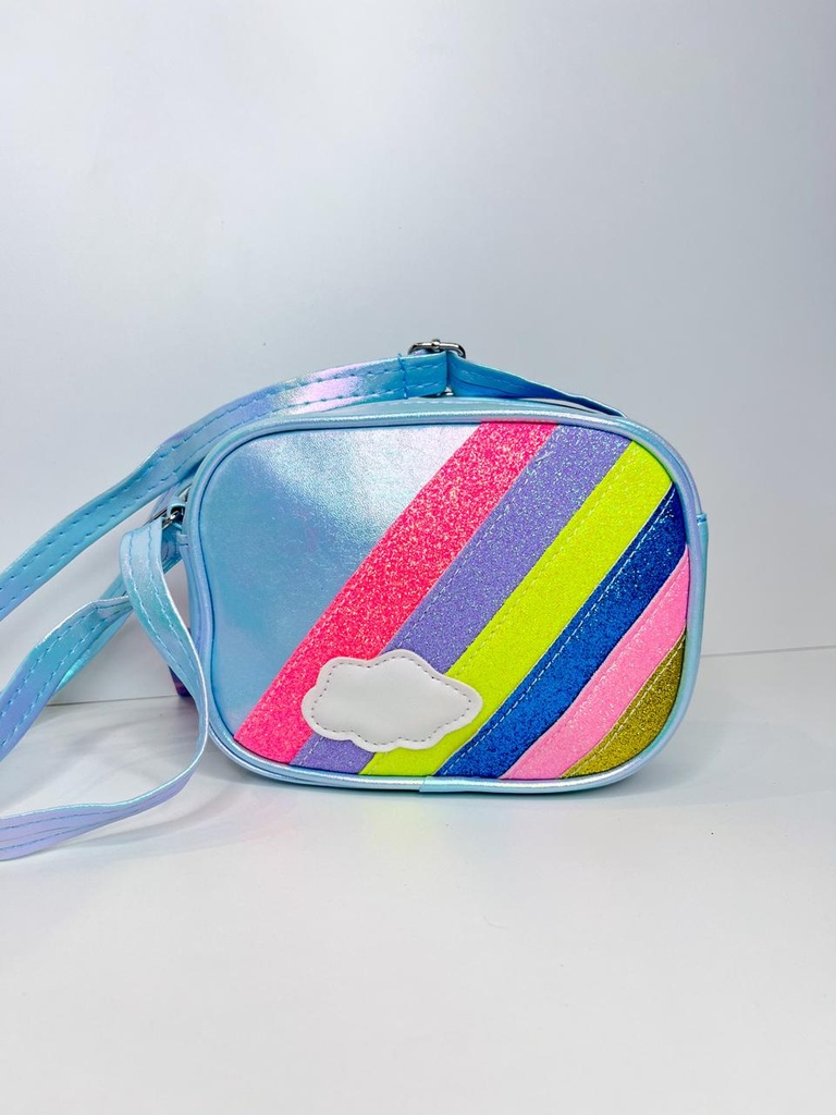 Cartera trendy arcoiris