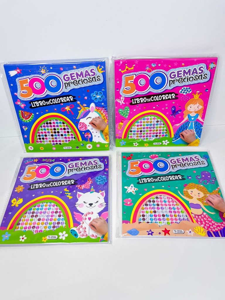 Libro para colorear 500 strass