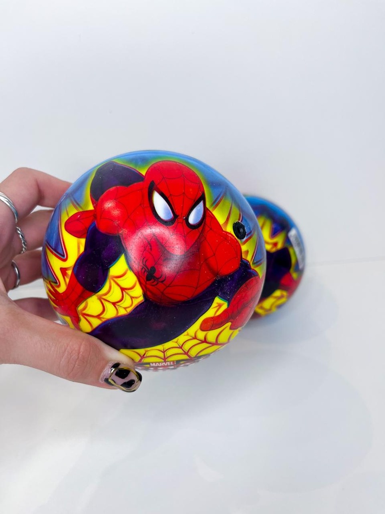 Pelota inflable spiderman 15cm