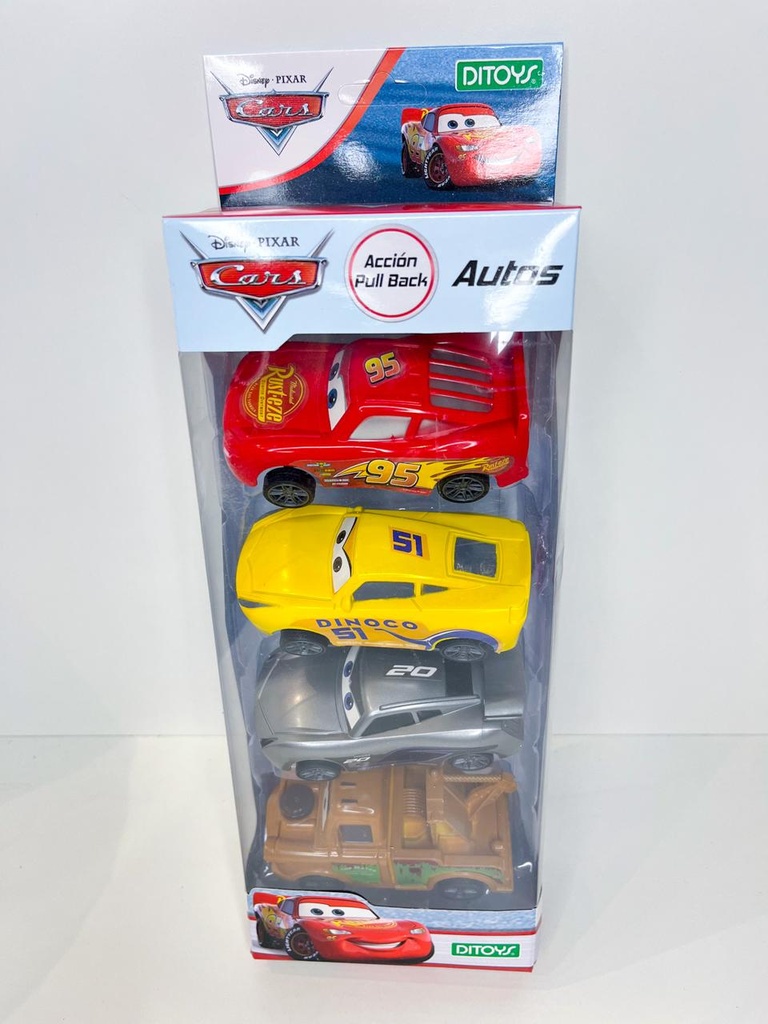 Cars autos set x4 ditoys