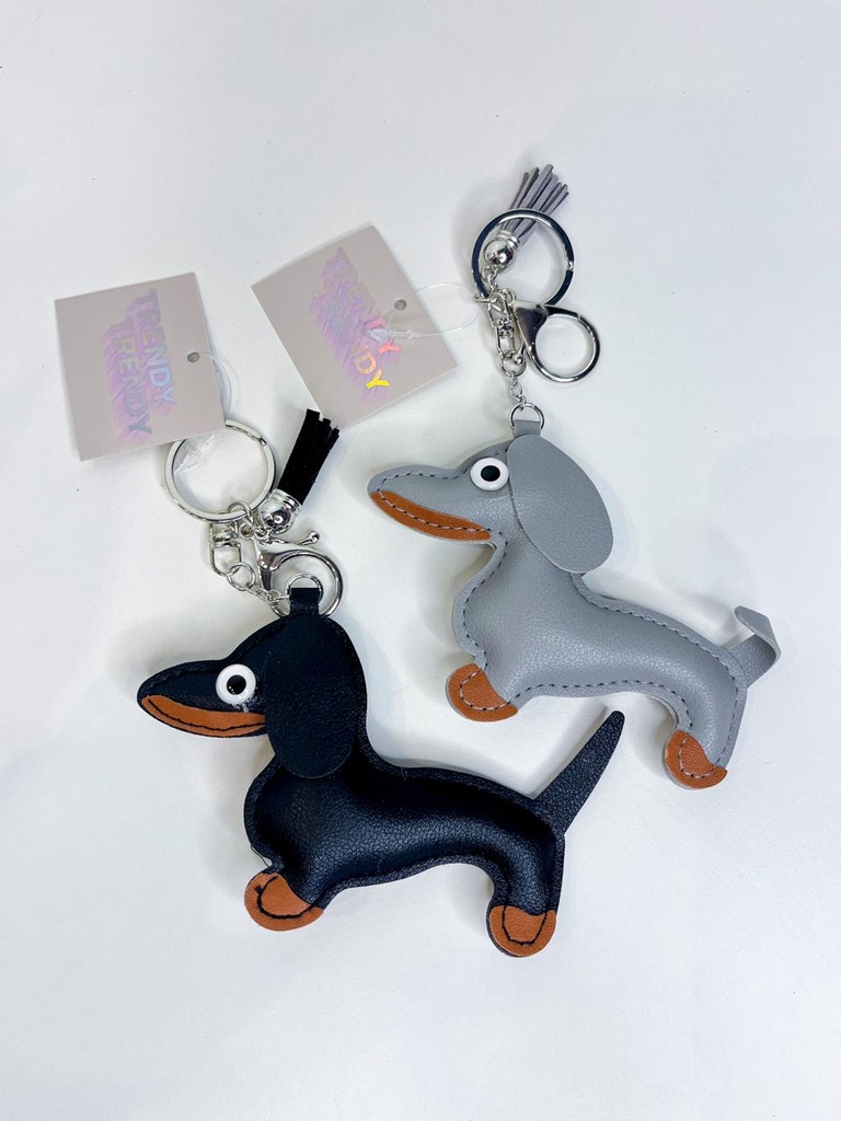 Llavero perro salchicha